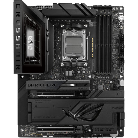 Asus rog crosshair x870e dark hero socket am5 moederbord (raid, 10gb-lan, 5gb-lan, wi-fi 7, bt, sound, atx)