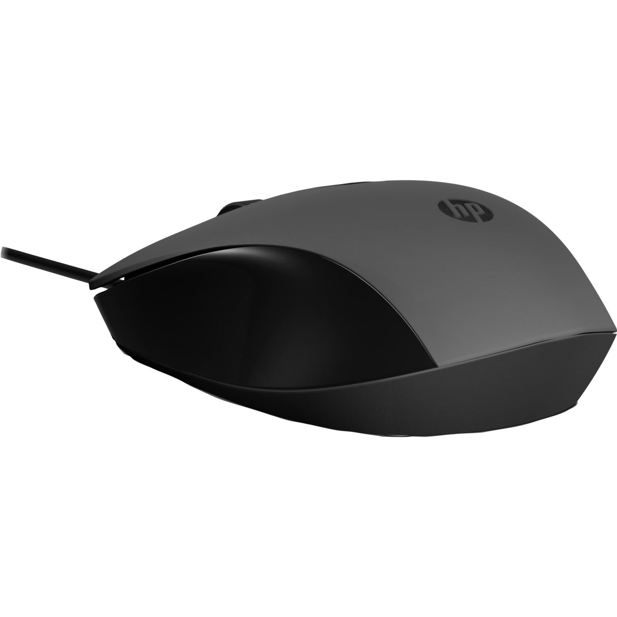 Souris Hp 150 avec câble (noir, 1600 dpi)