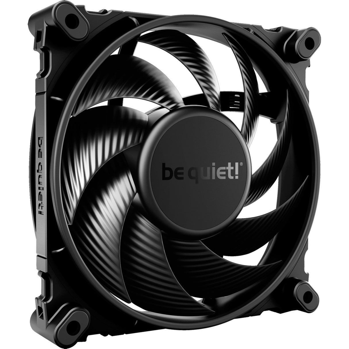 Soyez silencieux! Ventilateur de boîtier Silent Wings 4 PWM (noir, 120 x 120 x 25 mm)