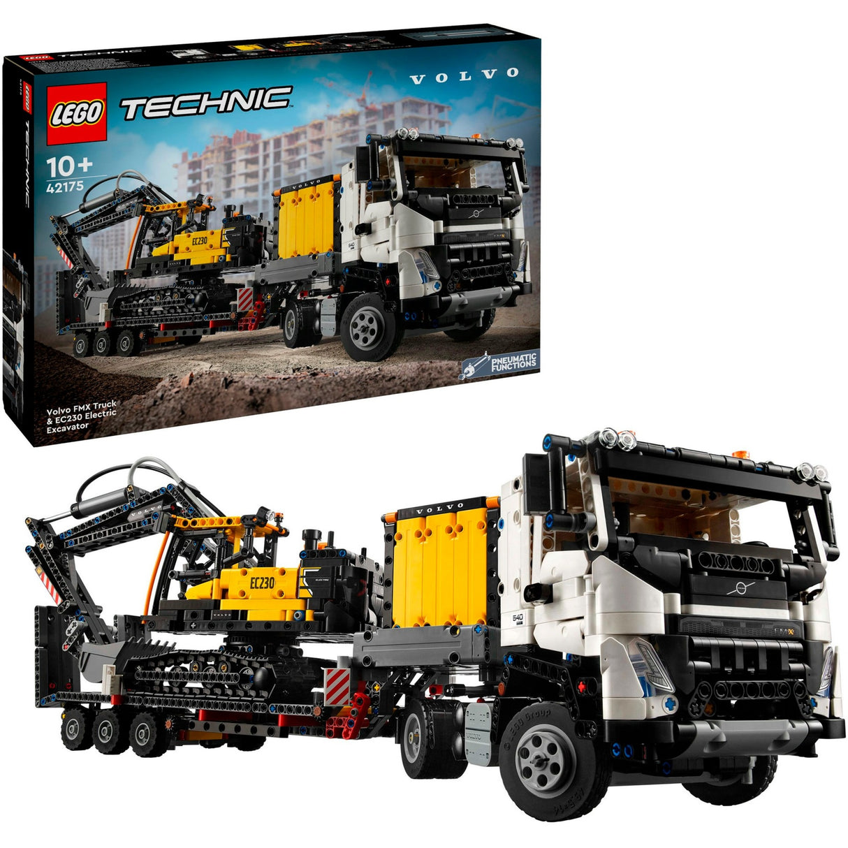 Lego technic 42175 Volvo FMX Truck EC230 Pelle électrique