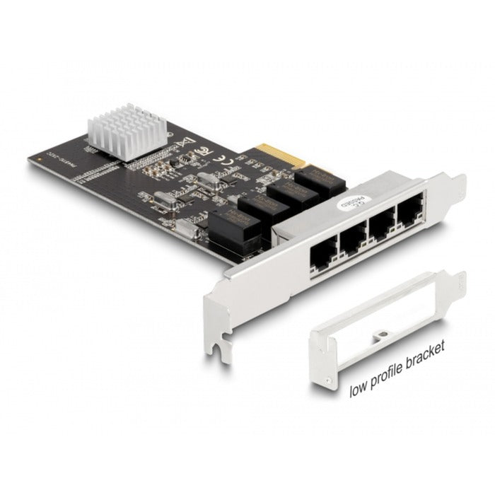 Dellock Dellock PCI Express X4 Card 4 x RJ45 Gigabit LAN
