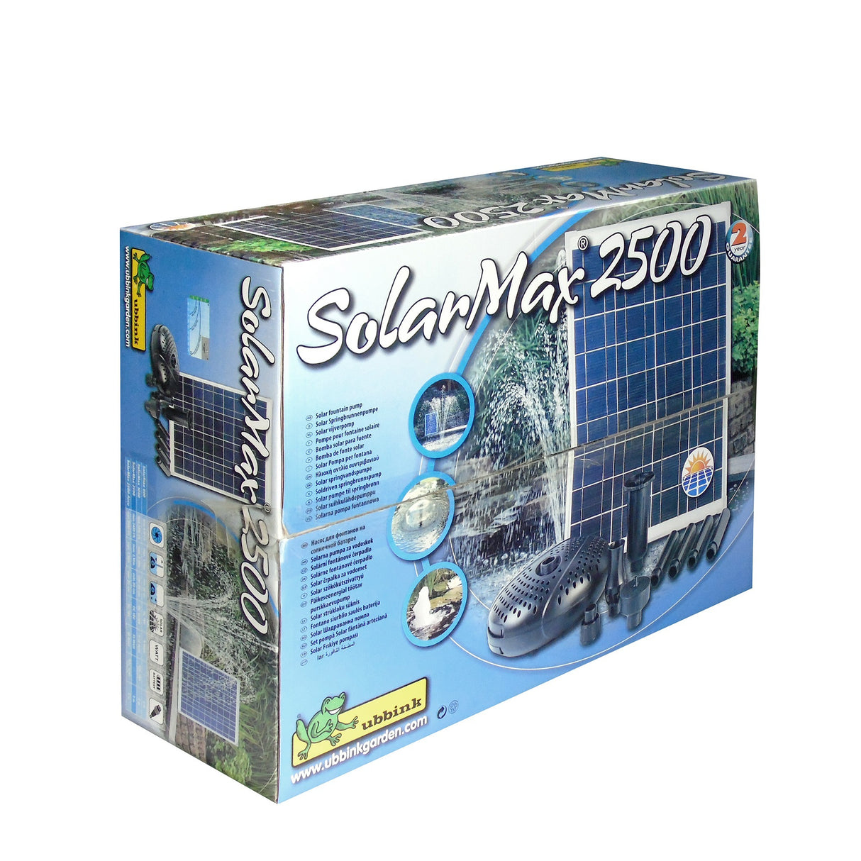 Pompe Ubbink solarmax 2500 (noir, avec panneau solaire, pompe)