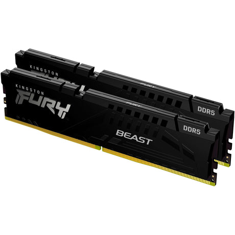 Kingston fury bête 16 go ddr5-5600 (2x 8 go) RAM (noir, kf556c36bbek2-16, expo)