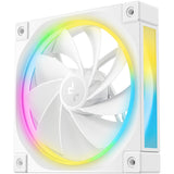 Ventilateur de boîtier Deepcool fl12r rgb (blanc, 120 x 120 x 25 mm, pwm)