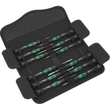 Tournevis Wera compact micro 21 esd 1 (noir vert, pour appareils électriques)