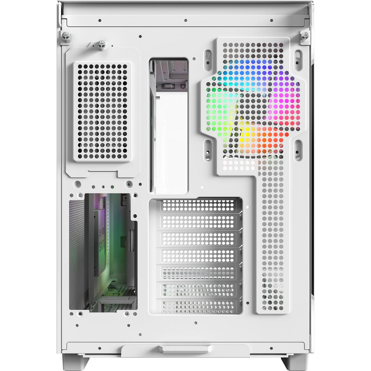 Boîtier tour midi Montech king 65 pro (blanc | 2x USB-A | 1x USB-C | fenêtre)
