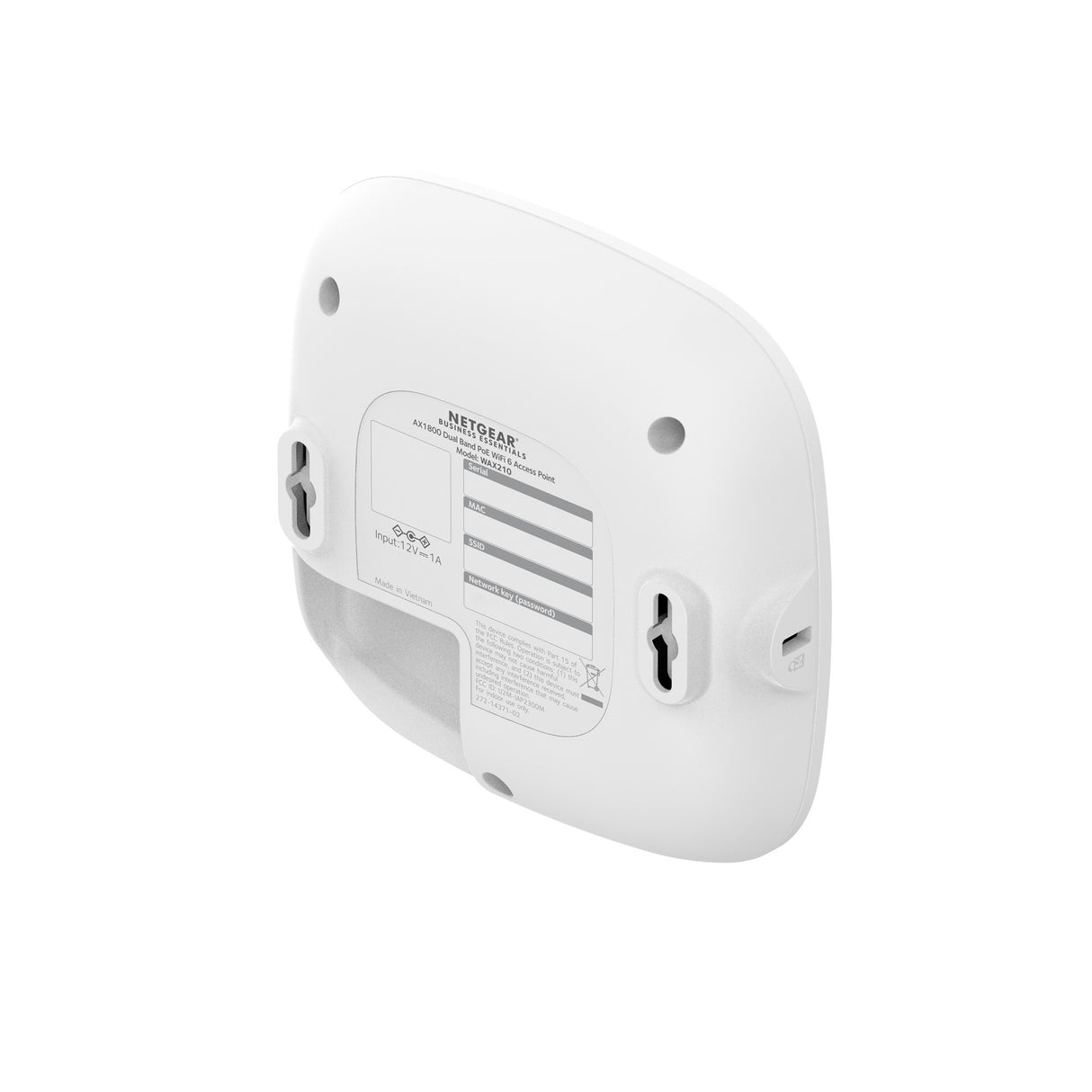 Netgear wax210 wifi 6 ax1800 point d'accès double bande avec mu