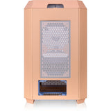 Thermaltake the tower 300 - peach fuzz mini tower behuizing (perzik | 3x usb-a | tempered glass)