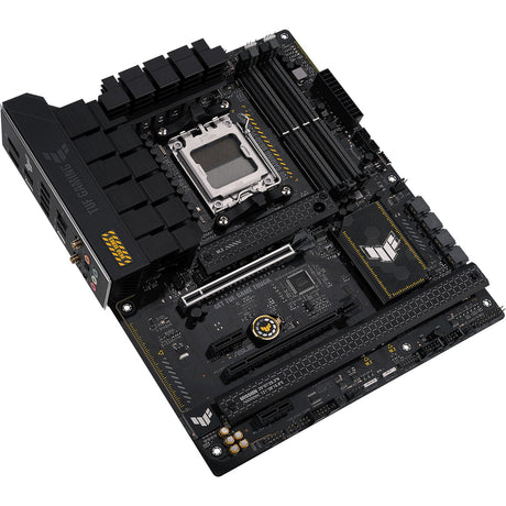 Carte mère Asus Tuf Gaming B650-Plus WiFi Socket AM5 (orange clair noir, RAID, 2,5 Go-LAN, Wi-Fi 6, BT 5.2, son, ATX)