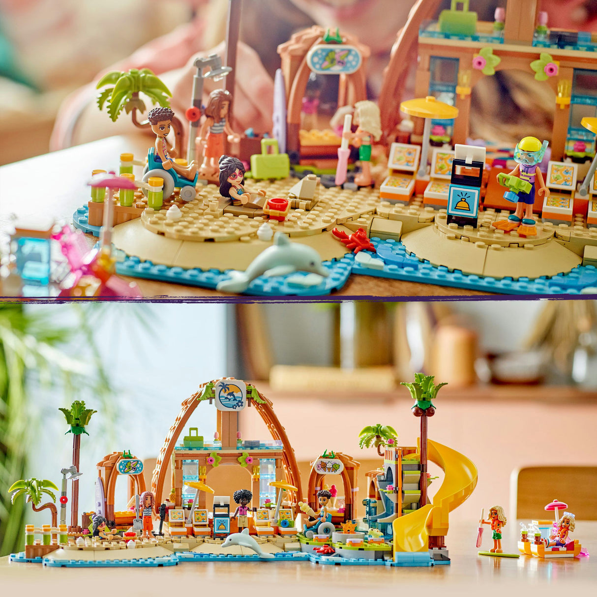 Lego Friends 42673, la station balnéaire de vacances en famille