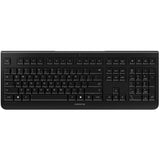 Cherry kw 3000, clavier (noir, disposition européenne (qwerty), dôme en caoutchouc, 2,4 GHz)