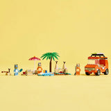 Lego bluey - Le trajet en voiture de Bluey jusqu'à la plage, jouet de construction (11202)