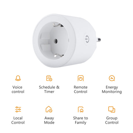 Imou ce2p prise intelligente (4 pièces) prise (bluetooth 5.0, matière)
