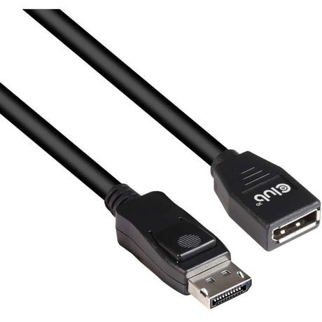Câble bidirectionnel Club 3D DisplayPort 1.4 DSC 1.2 HBR3 HDR (noir, 3 mètres, 8K 60Hz)