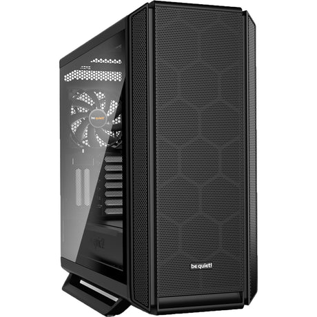 Soyez silencieux! Silent base 802 boîtier tour midi avec fenêtre (noir | 2x USB-A | 1x USB-C | fenêtre)