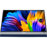 Moniteur Asus zenscreen oled mq16ahe 15.6 (argent, usb-c, mini hdmi)