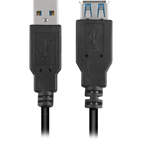 Câble d'extension Sharkoon USB 3.0 (noir, 2 mètres)