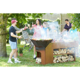 Barbecook Nestor Buddy de table en acier corten