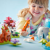 Lego duplo town 10446 familles 3 en 1 d'animaux sauvages