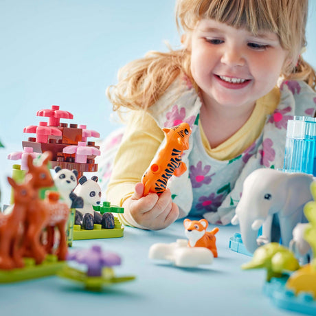 Lego duplo town 10446 familles 3 en 1 d'animaux sauvages