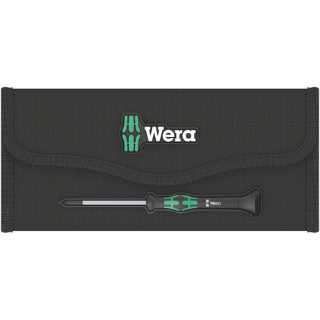 Tournevis Wera compact micro 21 esd 1 (noir vert, pour appareils électriques)