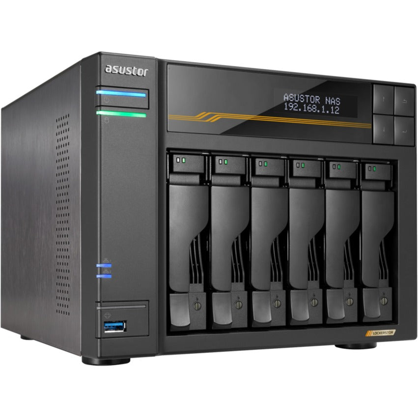 Casiers Asustor 6 as6806t nas (noir)