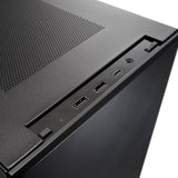 Boîtier mini tour Silverstone sugo 17 (noir | 2x USB-A | 1x USB-C)