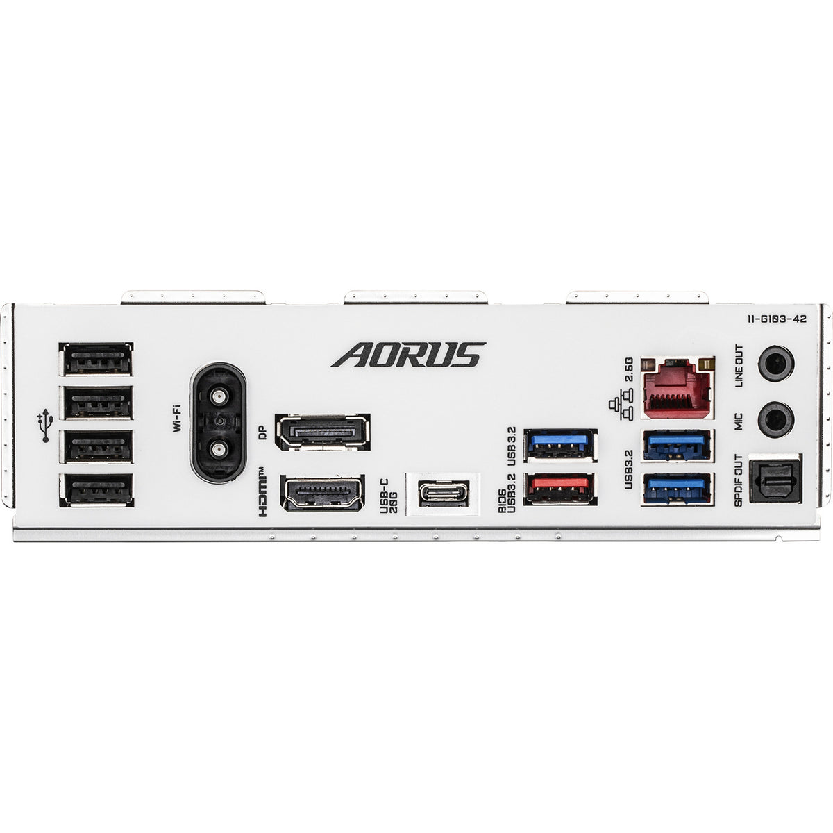 Carte mère Gigabyte B760M AORUS Elite WiFi 6E Gen5 Socket 1700 (Blanc, RAID, 2,5 Go-LAN, WiFi 6E, BT 5.3, Son, µATX)
