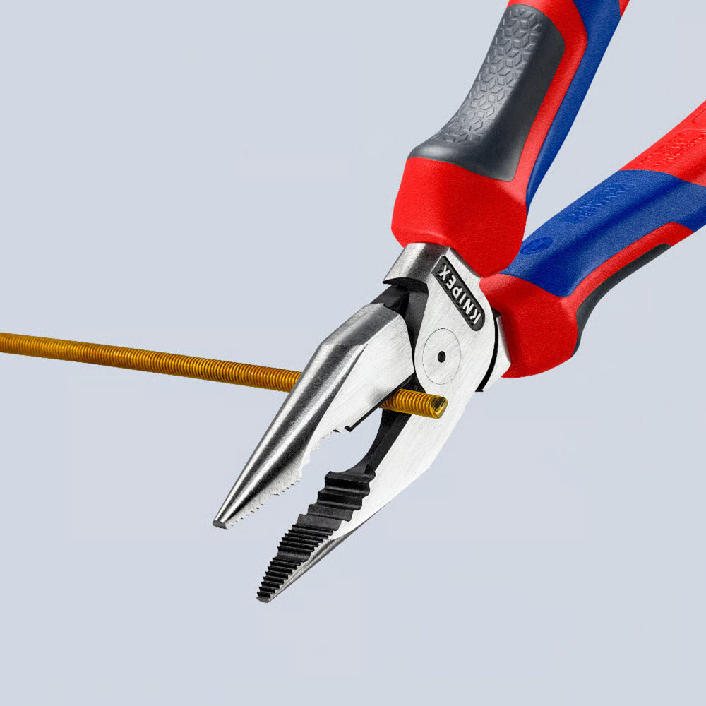 Knipex pince universelle pointue pince universelle (rouge bleu)
