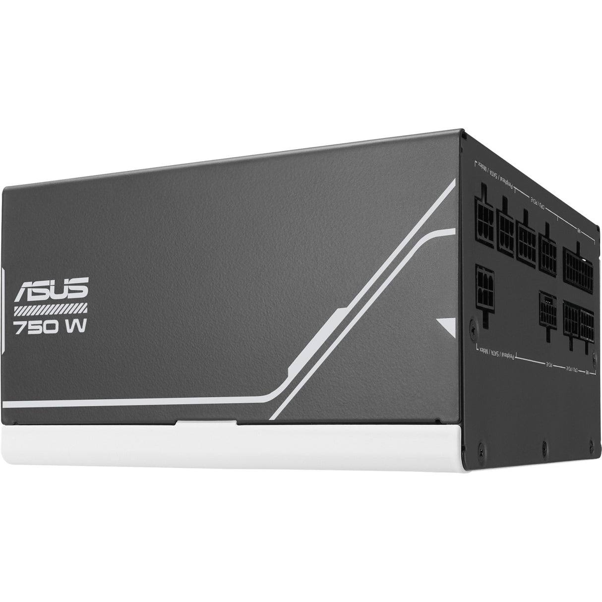 Alimentation modulaire Asus prime gold 750 watts (blanc, 1x 12v-2x6, 3x pcie)