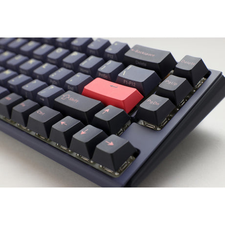 Clavier mécanique Ducky one 3 cosmic blue SF RGB (bleu foncé, disposition US (Qwerty), Cherry MX Speed Silver, 65 %, LED RVB, PBT double-shot, remplaçable à chaud, mécanique Quack)