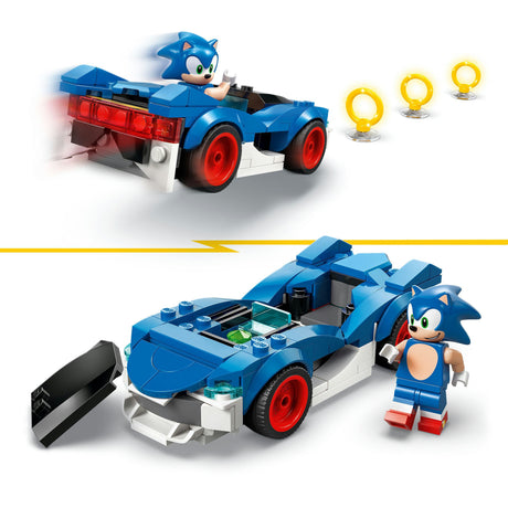 Lego Sonic le hérisson 77117 Sonic Car : Speed Star Lightning
