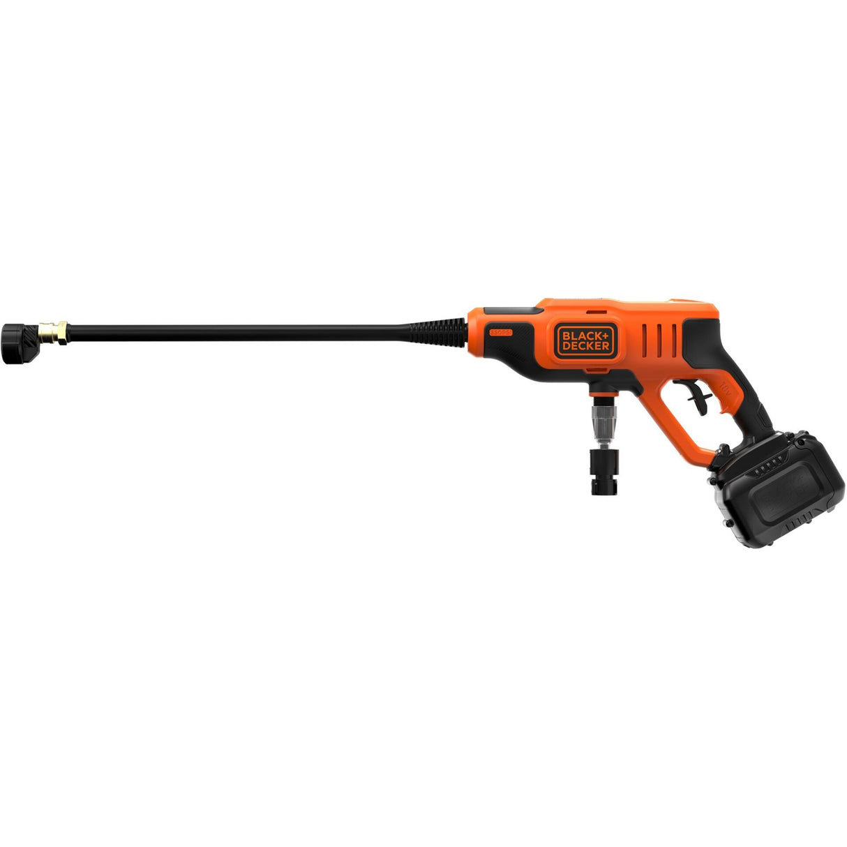 Nettoyeur haute pression Black+decker bcpc18d1 18v 24bar - avec batterie 1x2,0 ah - bcpc18d1-qw