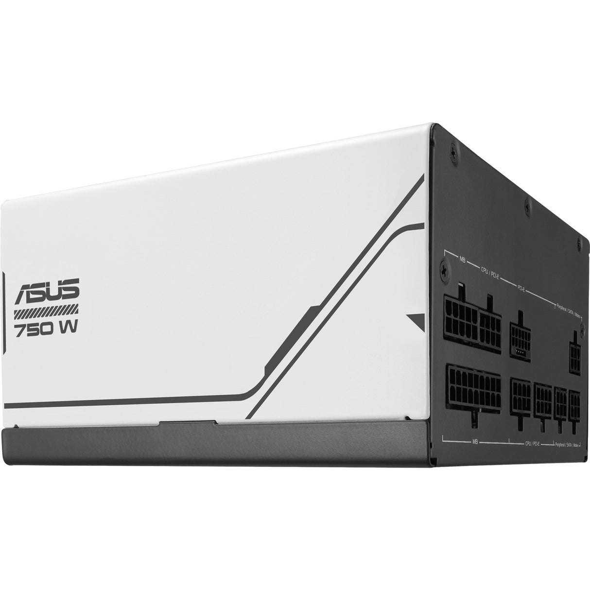 Alimentation modulaire Asus prime gold 750 watts (blanc, 1x 12v-2x6, 3x pcie)