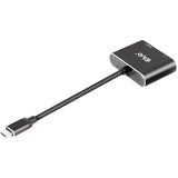 Club 3D MST Hub USB3.2 Gen2 Type-C (DP Alt-Mode) vers DisplayPort + HDMI 4K60Hz M-F (Noir)