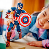 Figurine de construction Lego Super Heros 76258 Captain America