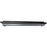 Cherry dw 9500 slim, ensemble de bureau (noir argenté, disposition européenne (qwerty), commutateurs à ciseaux, 3 000 dpi, Bluetooth 4.2 2,4 GHz)