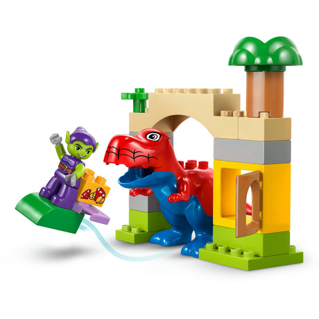 Lego Duplo 10463 Le dinosaure Spidey Rex contre le gobelin vert
