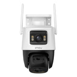 Imou cruiser dual 2 pro beveiligingscamera (wit, 4mp, wifi 6, lan)
