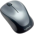 Souris sans fil Logitech m235 (gris noir, récepteur nano)
