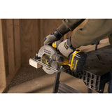 Scie circulaire manuelle Stanley fatmax v20 18v (noir jaune, batterie et chargeur non inclus)