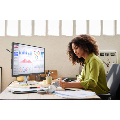 Philips 27b2g5200 27 monitor (zilver zwart, 1x displayport, 1x hdmi, 1x vga, 4x usb-a)