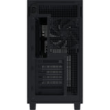 Asus prime ap303 - tempered glass panel midi tower behuizing (zwart | 2x usb-a | 1x usb-c | tempered glass)