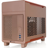 Thermaltake tr100 gravel sand mini tower behuizing (lichtbruin | 2x usb-a | 1x usb-c)