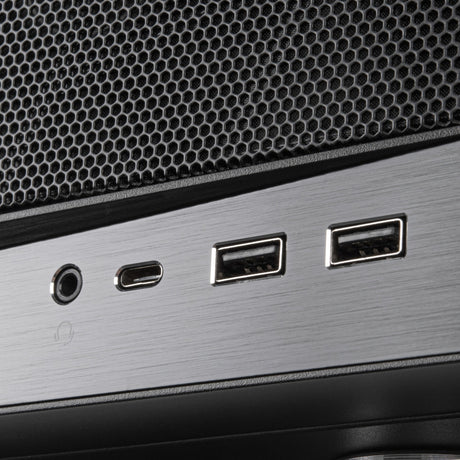Boîtier HTPC Silverstone SST-GD11B (noir | 2x USB-A | 1x USB-C)