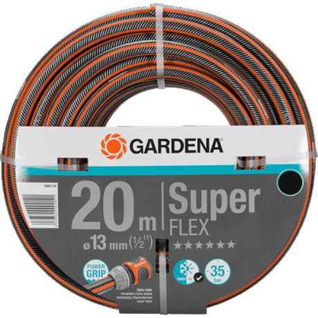 Tuyau superflex premium Gardena 13 mm (1 2 ) (gris orange, 18093-20, 20 m)