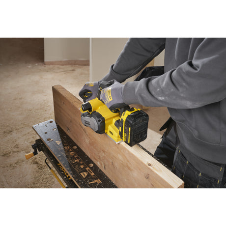 Raboteuse électrique sans balais Stanley fatmax v20 18v (noir jaune, batterie et chargeur non inclus)