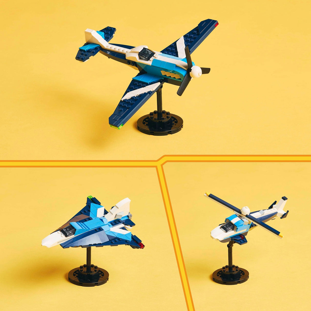 Lego Creator 31160 Aviation : avion de course