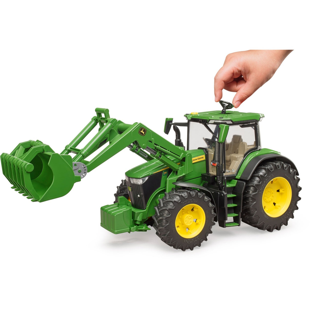Bruder John Deere 7R 350 avec chargeur frontal