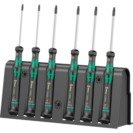 Wera 2067 6 Electronics Torx BO Tournevis Set + R